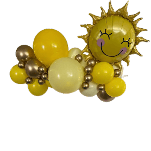 Graduation Balloon Setup